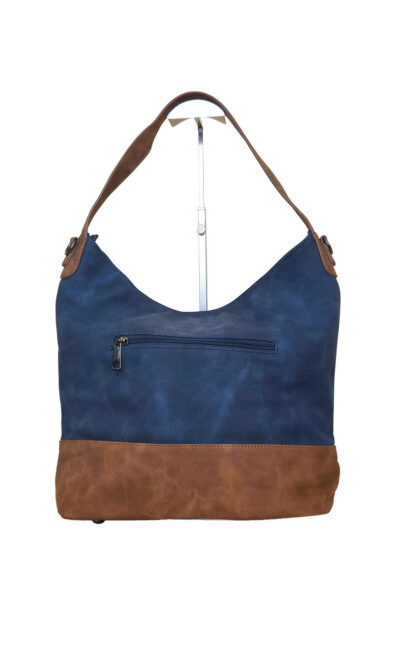 Torba 42 - vreća suede bicolor - blue
