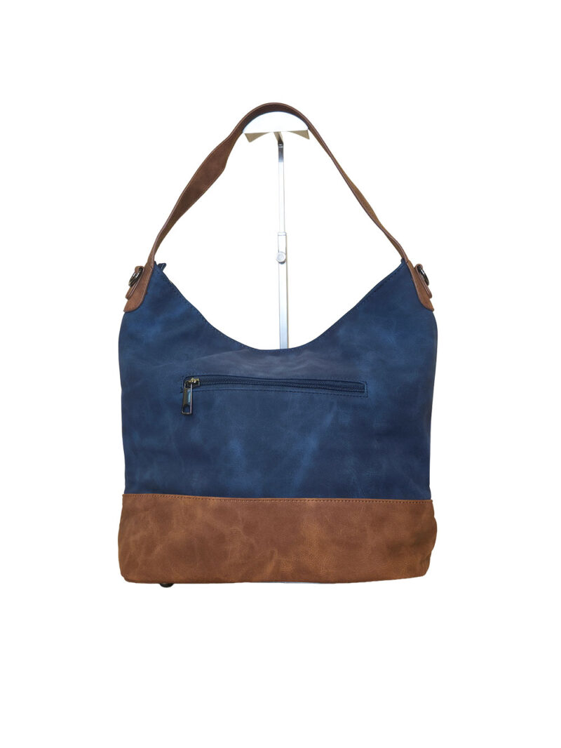 Torba 42 - vreća suede bicolor - blue