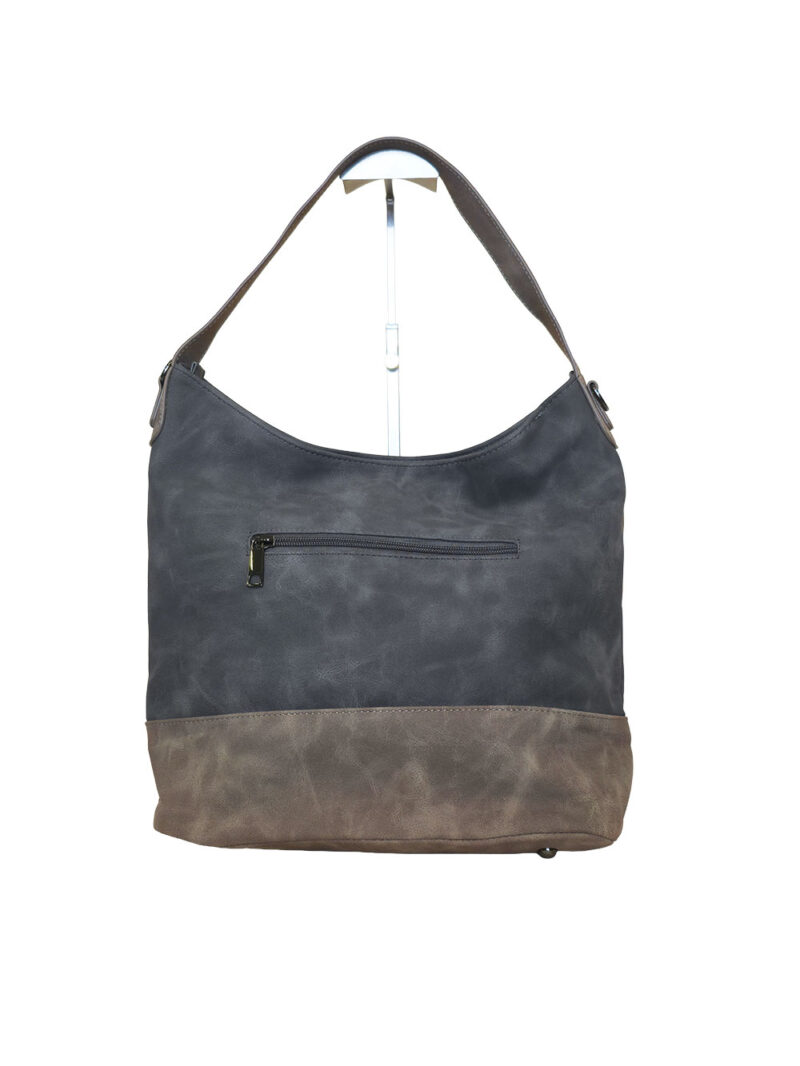 Torba 42 - vreća suede bicolor - grey