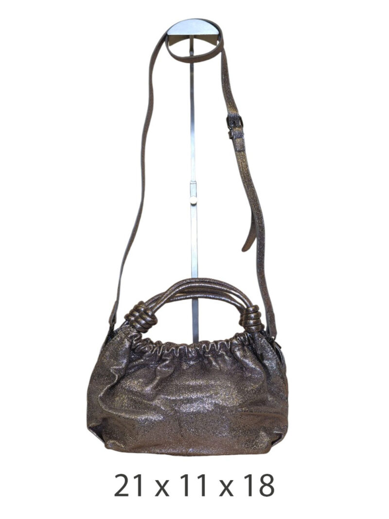 Torba 16 - sparkly small bag - silver