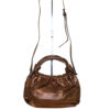Torba 16 - sparkly small bag - brown