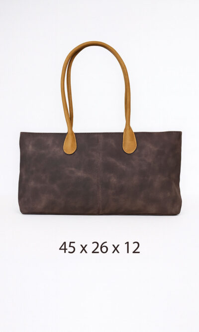 Torba 36 - big classic suede - coffee