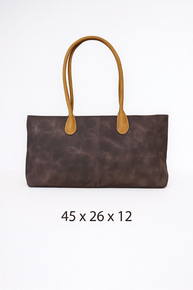 Torba 36 - big classic suede - coffee