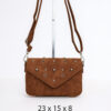 Torba 34 - pismo suede nitne - brown