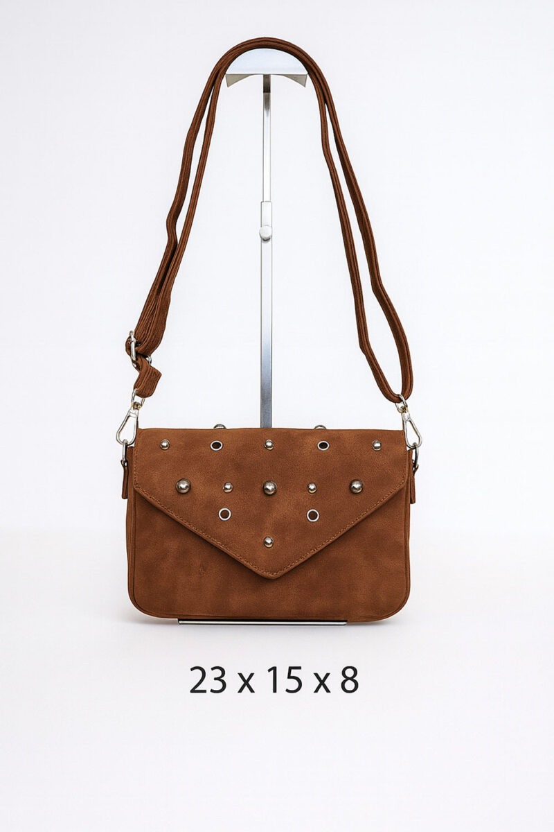 Torba 34 - pismo suede nitne - brown