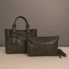 Torba 60 - 2u1 kožna kopča - grey