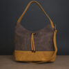 Torba 42 - vreća suede bicolor - coffee