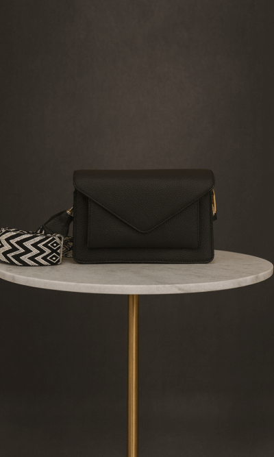 Torba 24 - mala pismo preklop - black