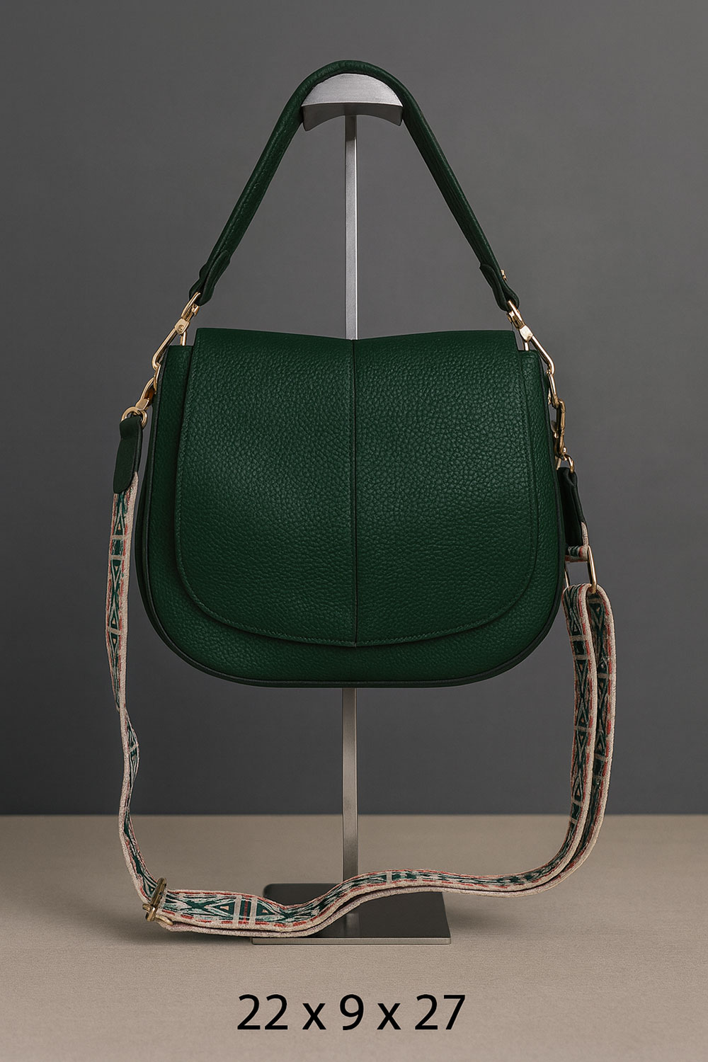 Torba 28 - poklopac tvrda winter - b.green