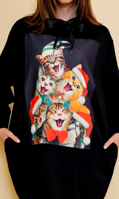 Haljina 51 El Hood deblja winter felpa 31324045