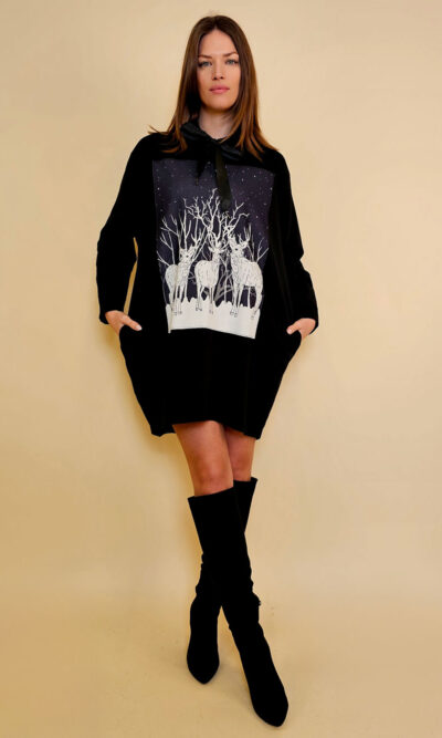 Haljina 51 El Hood deblja winter felpa 31324035