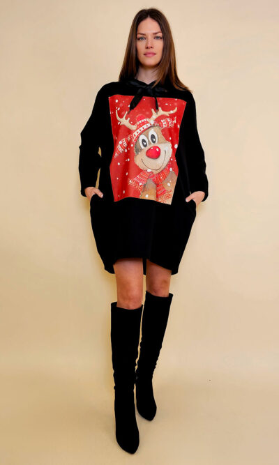 Haljina 51 El Hood deblja winter felpa 31324041