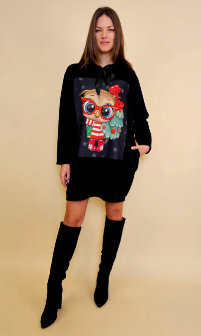 Haljina 51 El Hood deblja winter felpa 31324042