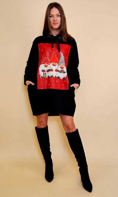 Haljina 51 El Hood deblja winter felpa 31324038