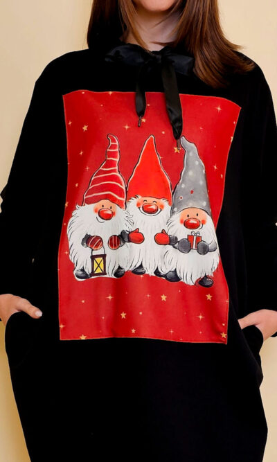 Haljina 51 El Hood deblja winter felpa 31324038