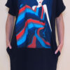 Haljina 24 Tigre - navy - Blue Striped Dress