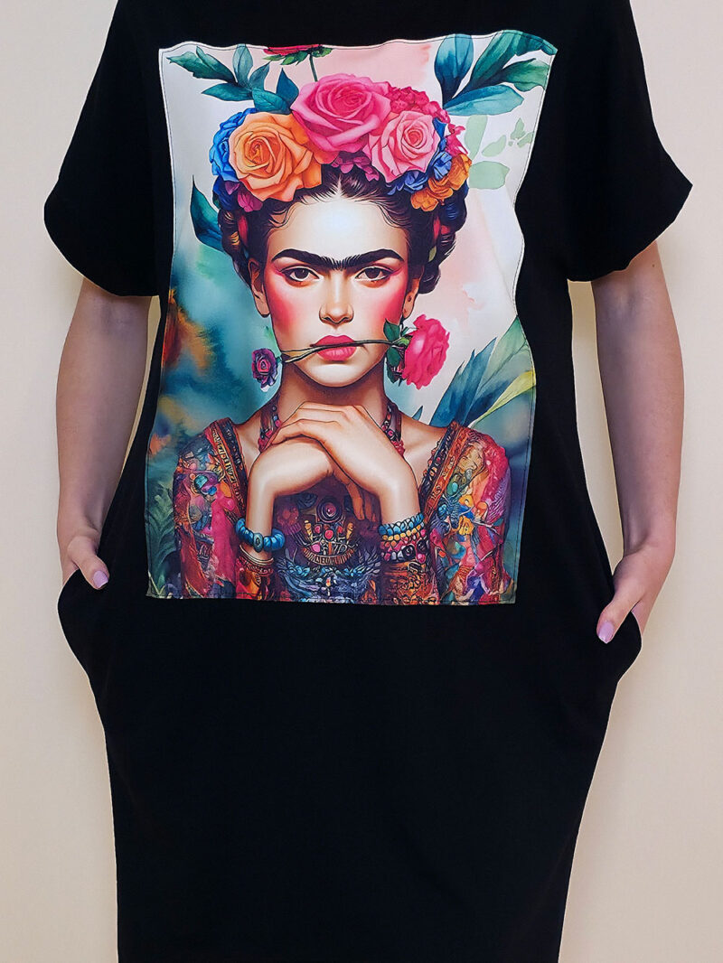 Haljina 24 Tigre - black - Frida s Ružom