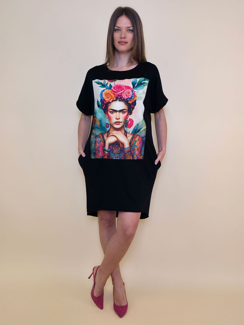Haljina 24 Tigre - black - Frida s Ružom