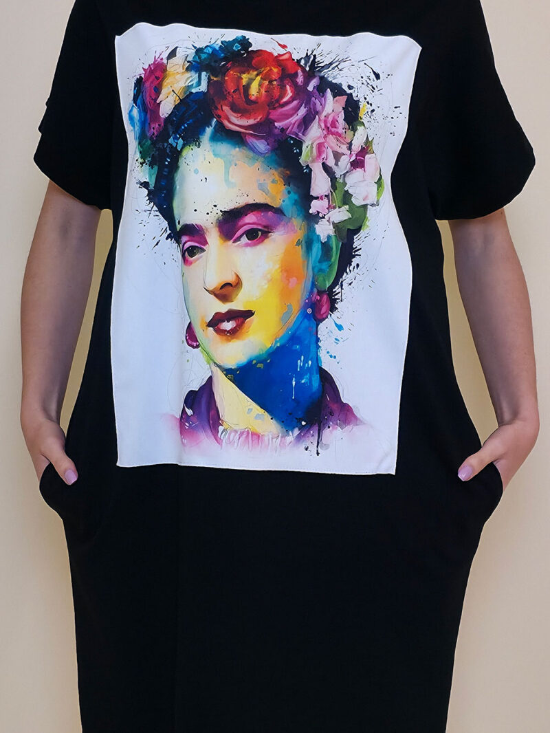 Haljina 24 Tigre - black - Frida Aquarelle