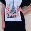 Haljina 23 Mayo - kratki rukav - black - Eiffel