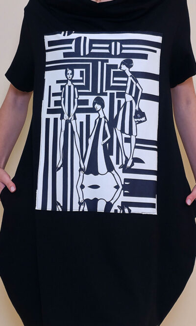 Haljina 29 ElDorro - kratki  rukav - black - Fashion