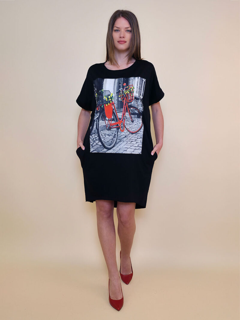 Haljina 24 Tigre - black - Crveni Bic