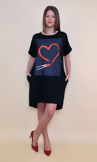 Haljina 24 Tigre - black - Rouge