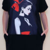 Haljina 24 Tigre - black - Black Red Girl