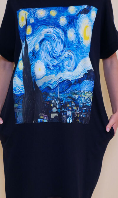 Haljina 24 Tigre - navy - Van Gogh