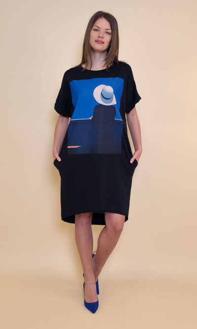 Haljina 24 Tigre - navy - Na Palubi