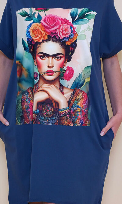 Haljina 24 Tigre - jeans - Frida s Ružom