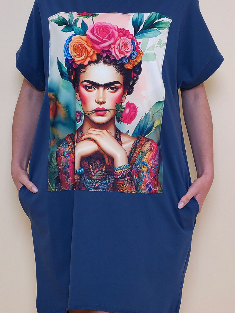 Haljina 24 Tigre - jeans - Frida s Ružom