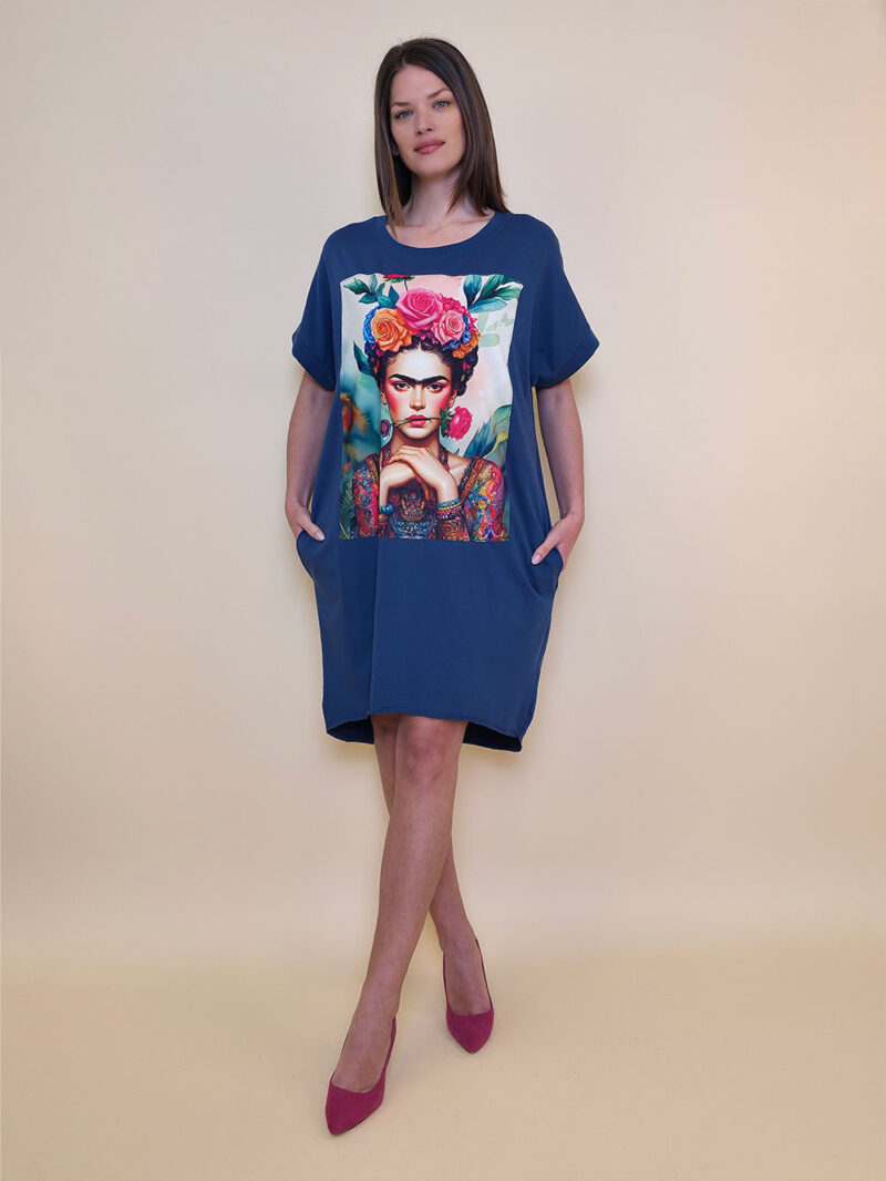 Haljina 24 Tigre - jeans - Frida s Ružom