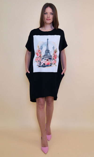 Haljina 24 Tigre - black - Eiffel