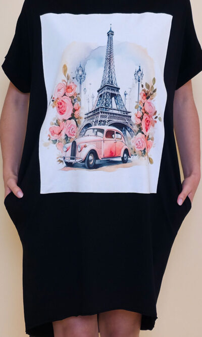 Haljina 24 Tigre - black - Eiffel