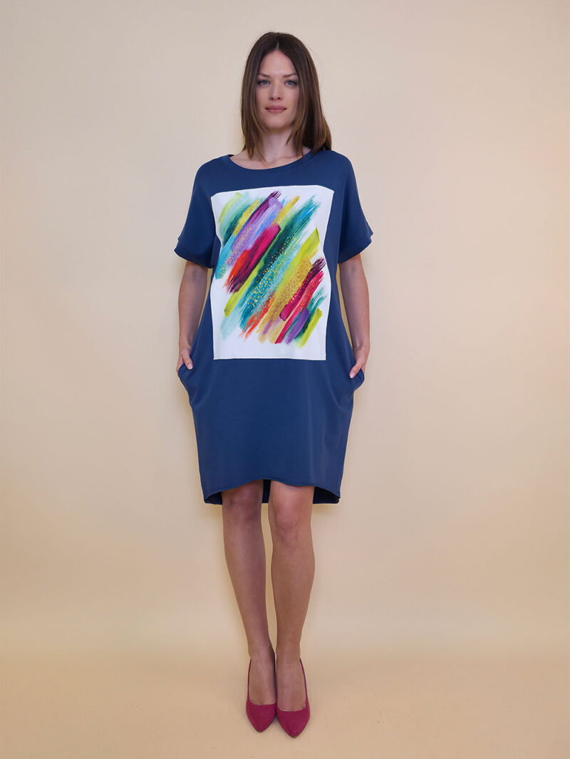 Haljina 24 Tigre - jeans - Tempera