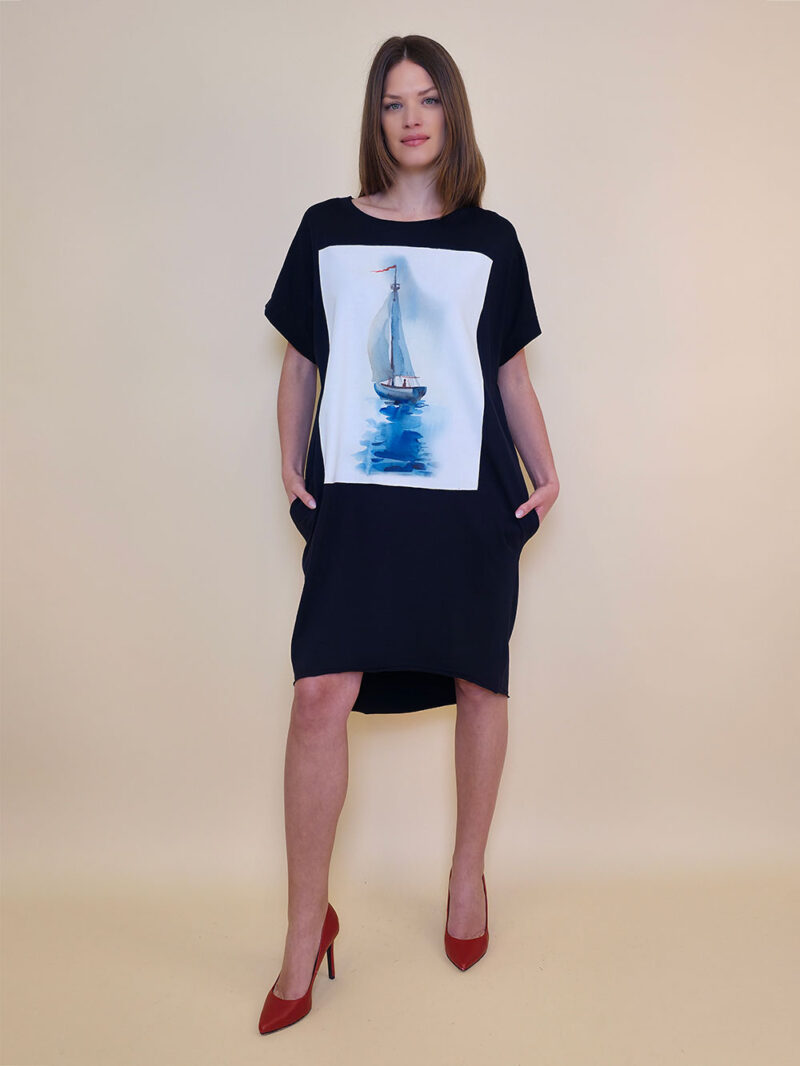 Haljina 24 Tigre - navy - Jedrilica Aquarelle