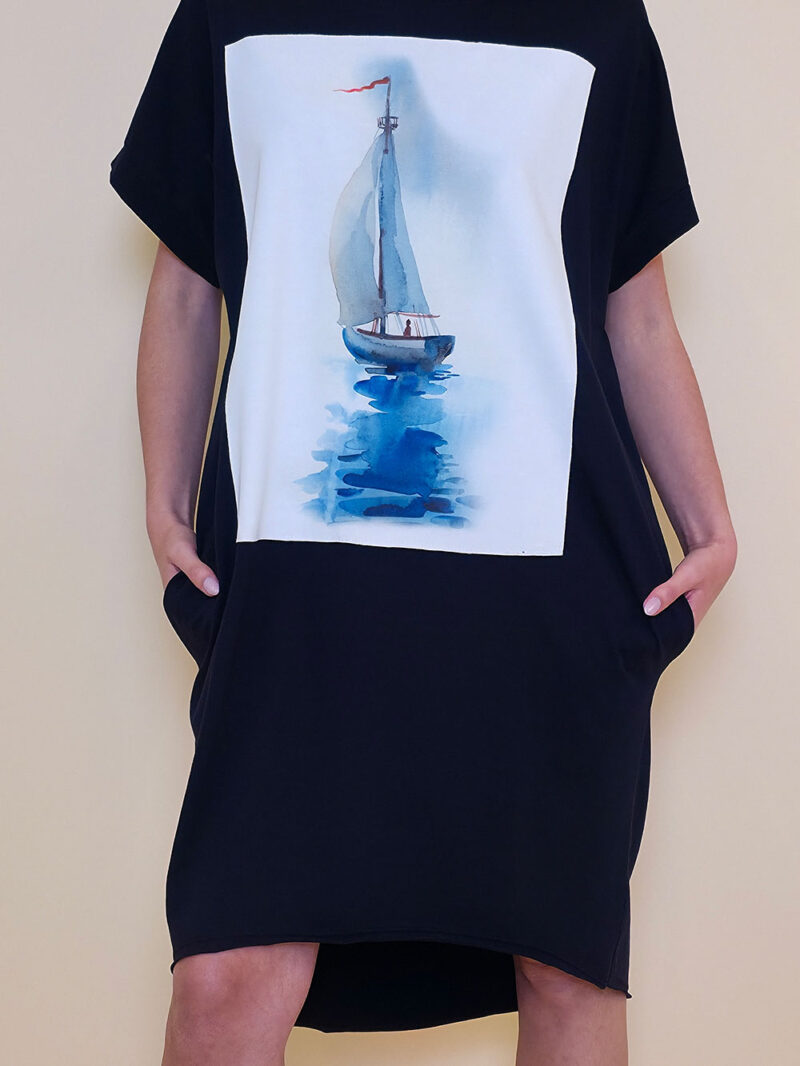 Haljina 24 Tigre - navy - Jedrilica Aquarelle
