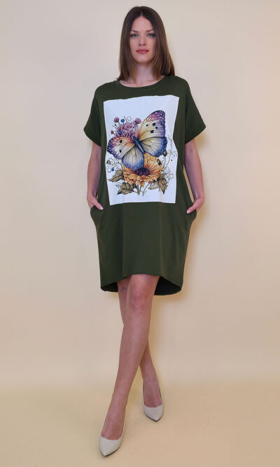Haljina 24 Tigre - military - Butterfly