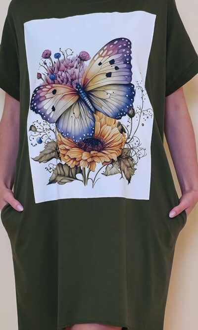 Haljina 24 Tigre - military - Butterfly