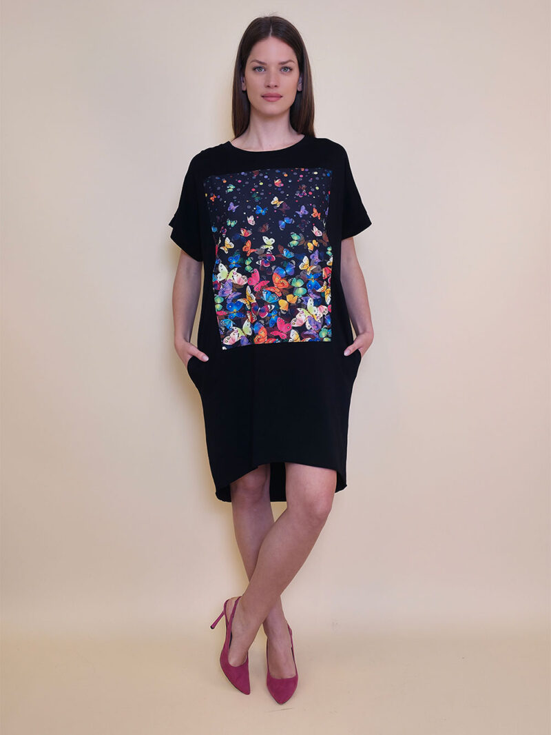 Haljina 24 Tigre - black - Leptiri
