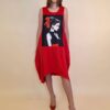 Haljina 27 Quilca  - red - Black red Girl
