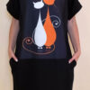Haljina 24 Tigre - black - Cats in Love
