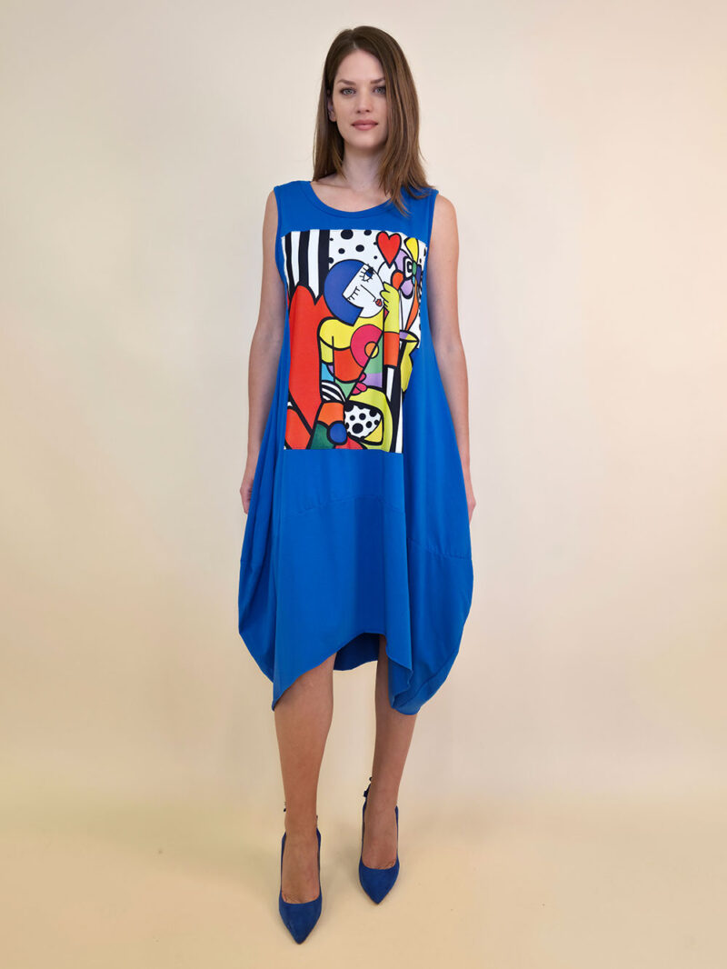 Haljina 27 Quilca  - royal - Art Girl