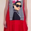 Haljina 27 Quilca  - red - Frida Pruge