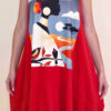 Haljina 27 Quilca  - red - Africa