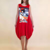 Haljina 27 Quilca  - red - Africa
