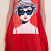 Haljina 27 Quilca  - red - Audrey Red