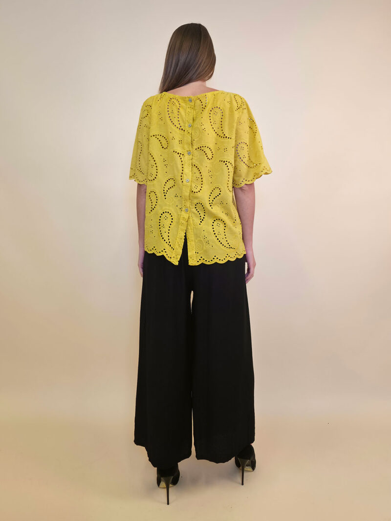 Tunika 40 Avera - cotton lace richelieu - bamboo
