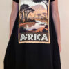 Haljina 27 Yavari - kratki rukav - black - Africa 2